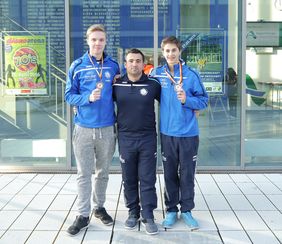 Unsere Bronze - Medaillen Gewinner Anton & Matthias